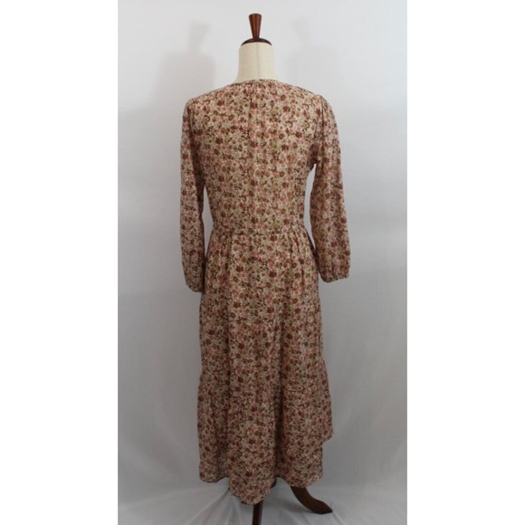 Trovata Birds of Paradis Pink Floral Ainsley B Sylvie Dress - Picture 6 of 14